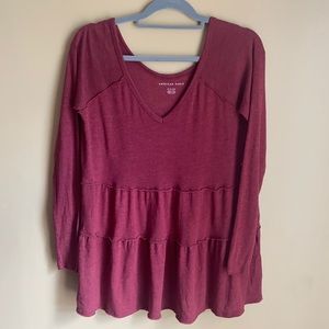 American Eagle Long Sleeve Top  XS